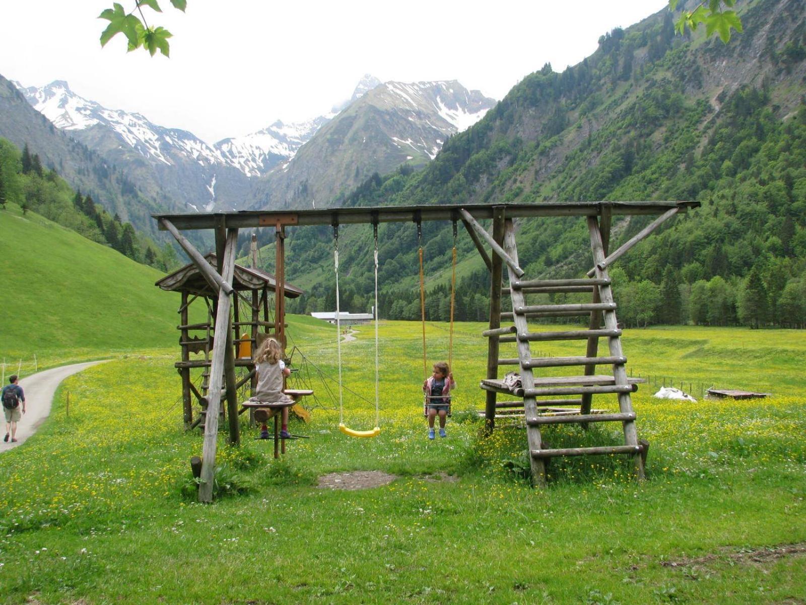 Ferienparadies Spielmannsau Oberstdorf Exteriör bild